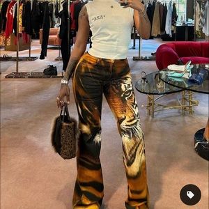 Roberto Cavalli Tiger Pants